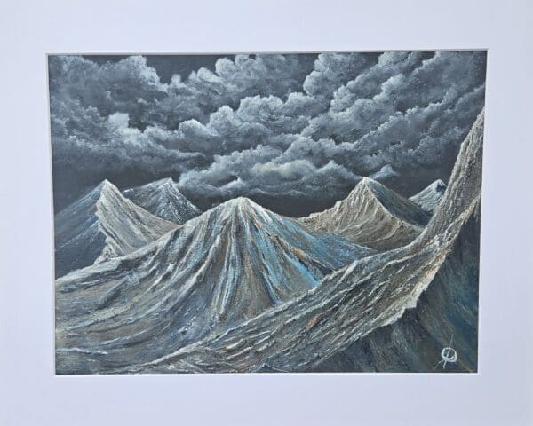 Storm on the mountains