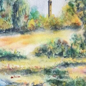 glendalough watercolour