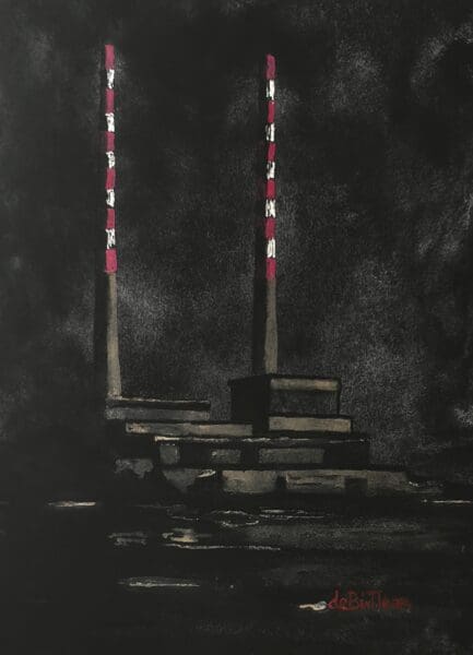 poolbeg watercolour