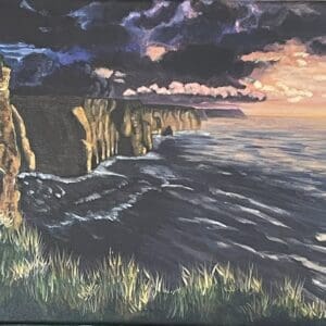 Sunset over the Cliffs