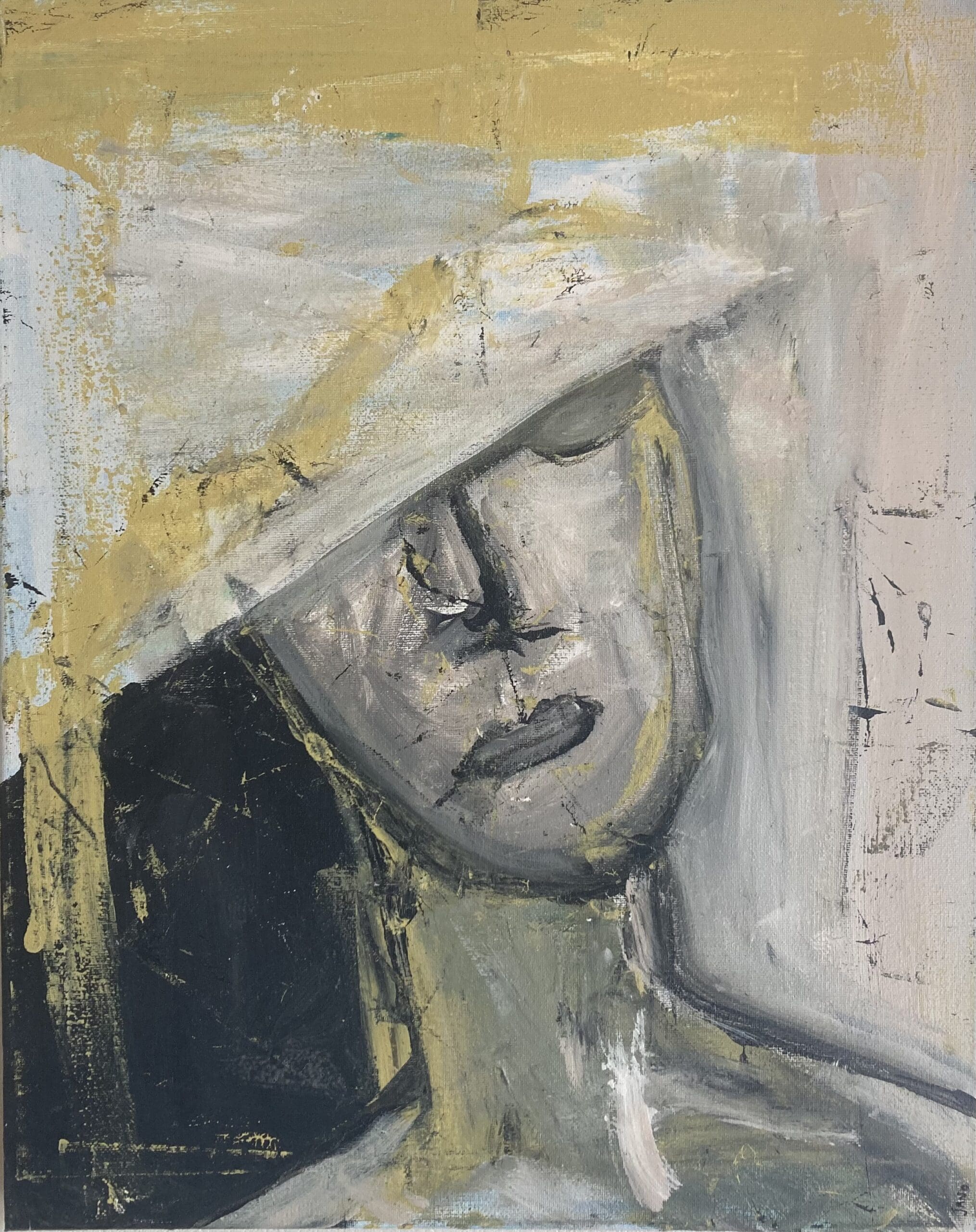 Contemplation Study (50cm) - Thoughtful Layer Anchor Piece - Image 2