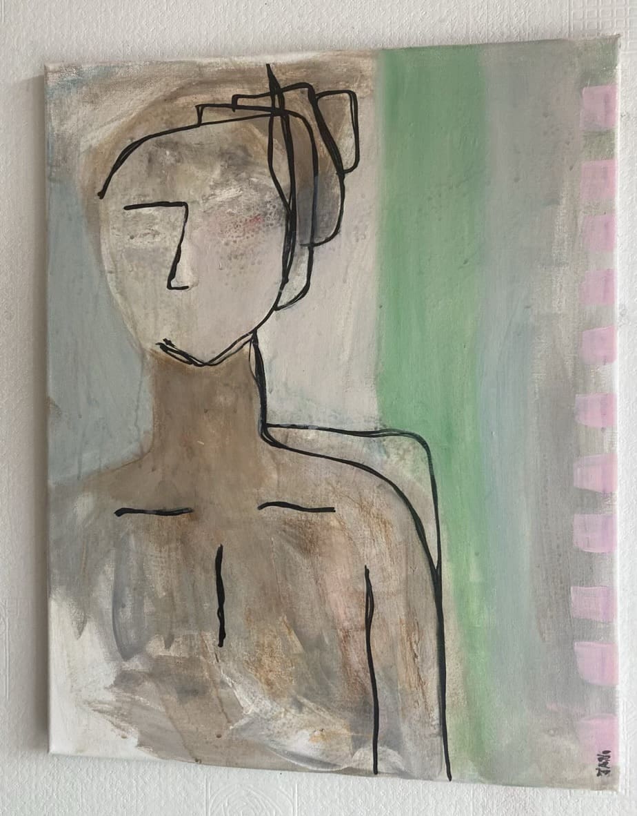 Contemporary Irish Art, Figurative Art ‘Reflected Form” 50cm - Image 6