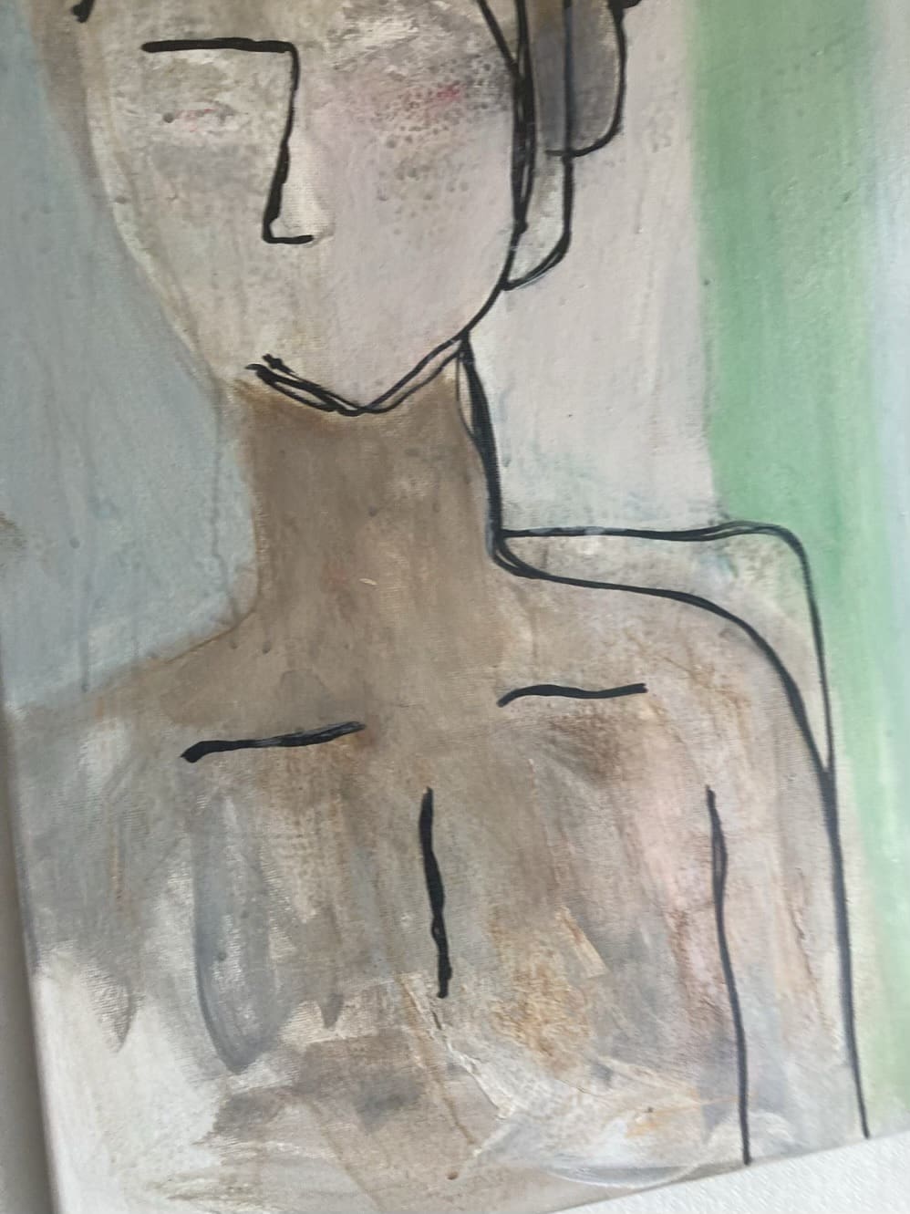Contemporary Irish Art, Figurative Art ‘Reflected Form” 50cm - Image 3