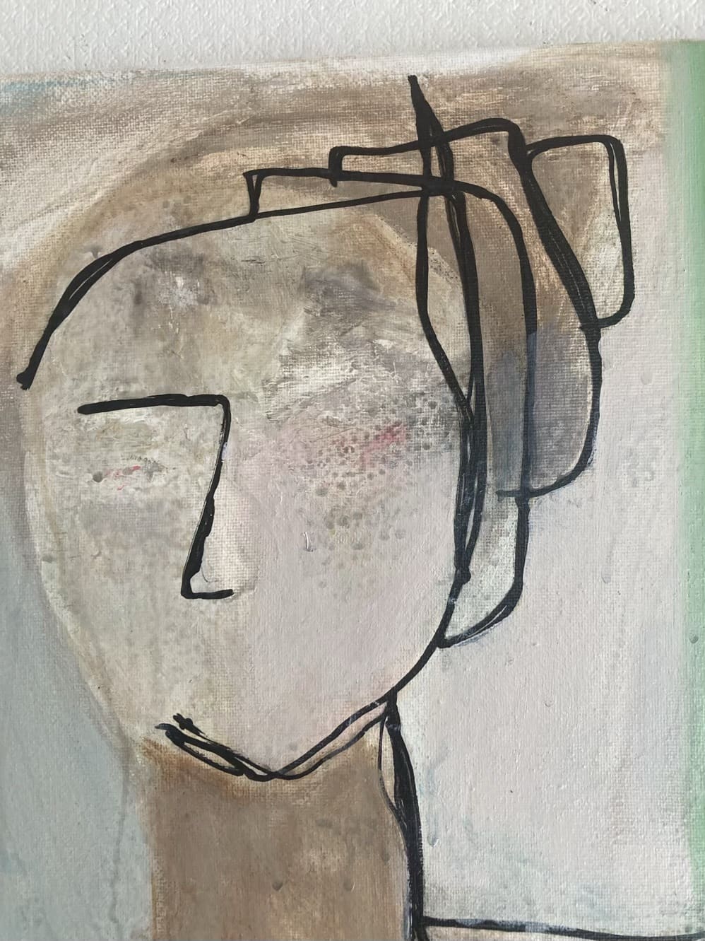 Contemporary Irish Art, Figurative Art ‘Reflected Form” 50cm - Image 4