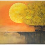 Sunset Serenity, 100x70 cm