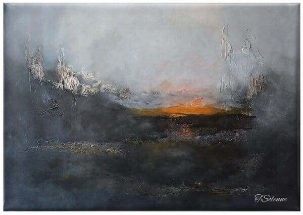 Sunlit Reverie, 100x70 cm