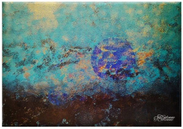 Under the Blue Moon, 100x70 cm