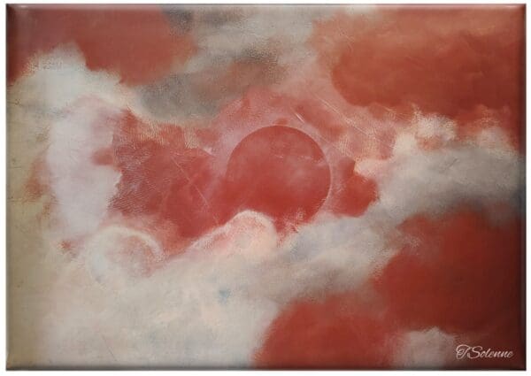 Ember Moon, 100x70 cm