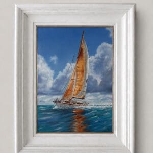 Ocean Breeze Original Hand Painted Oil Painting