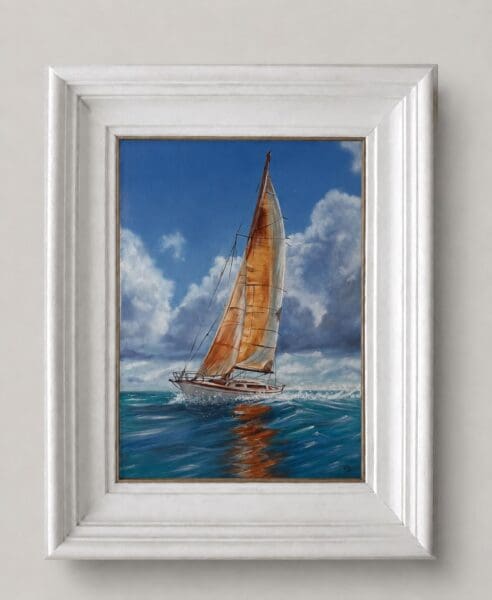 Ocean Breeze Original Hand Painted Oil Painting