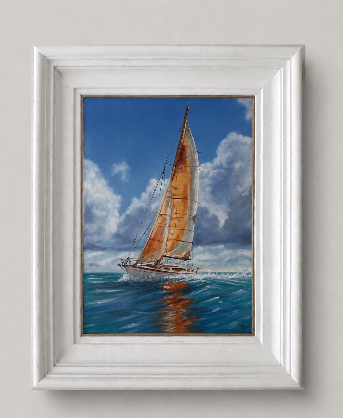 Ocean Breeze Original Hand Painted Oil Painting