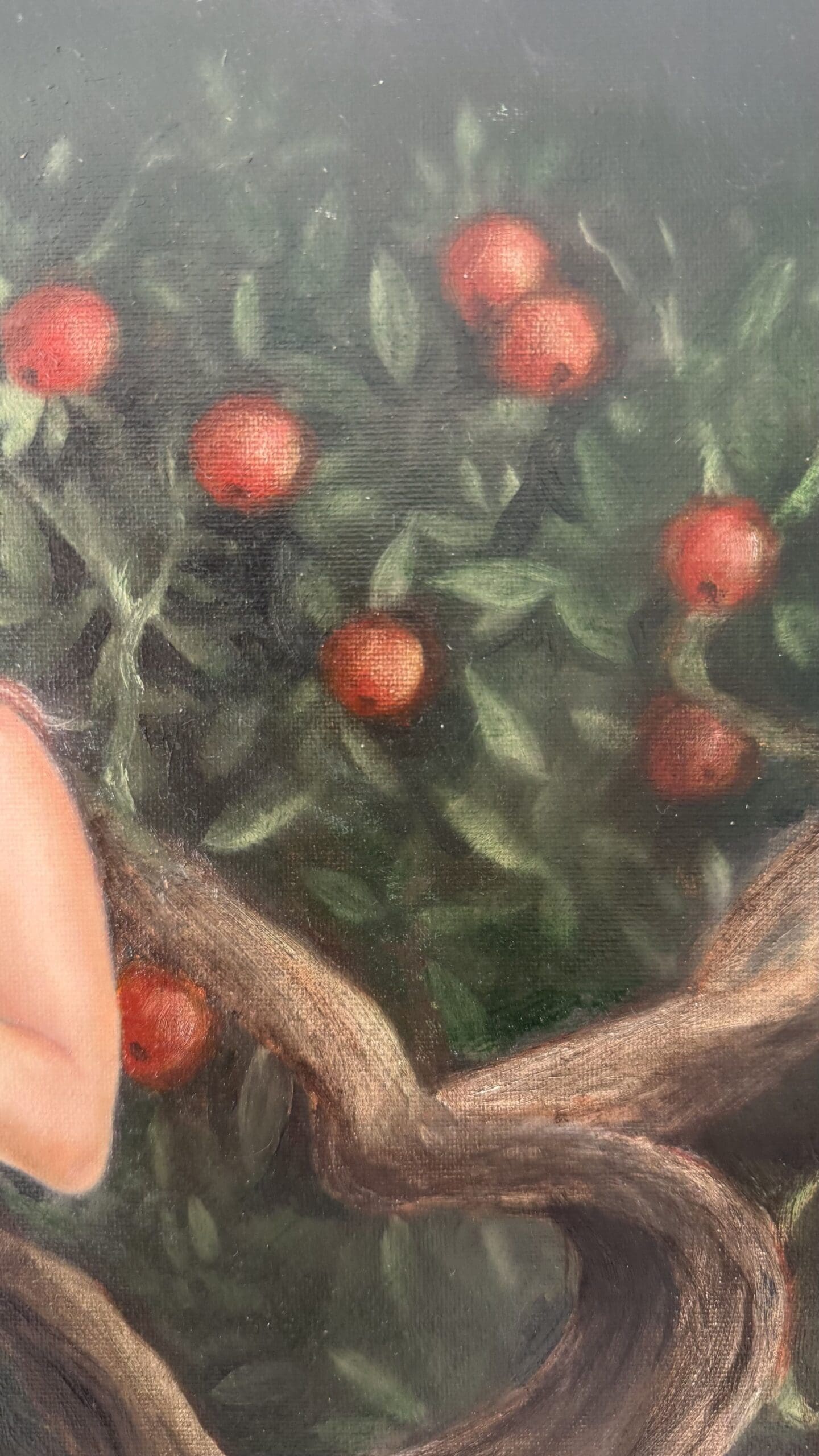 Adam and Eve Original Italian Style Oil Painting - Image 3