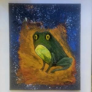 FROG WITH ATTITUDE