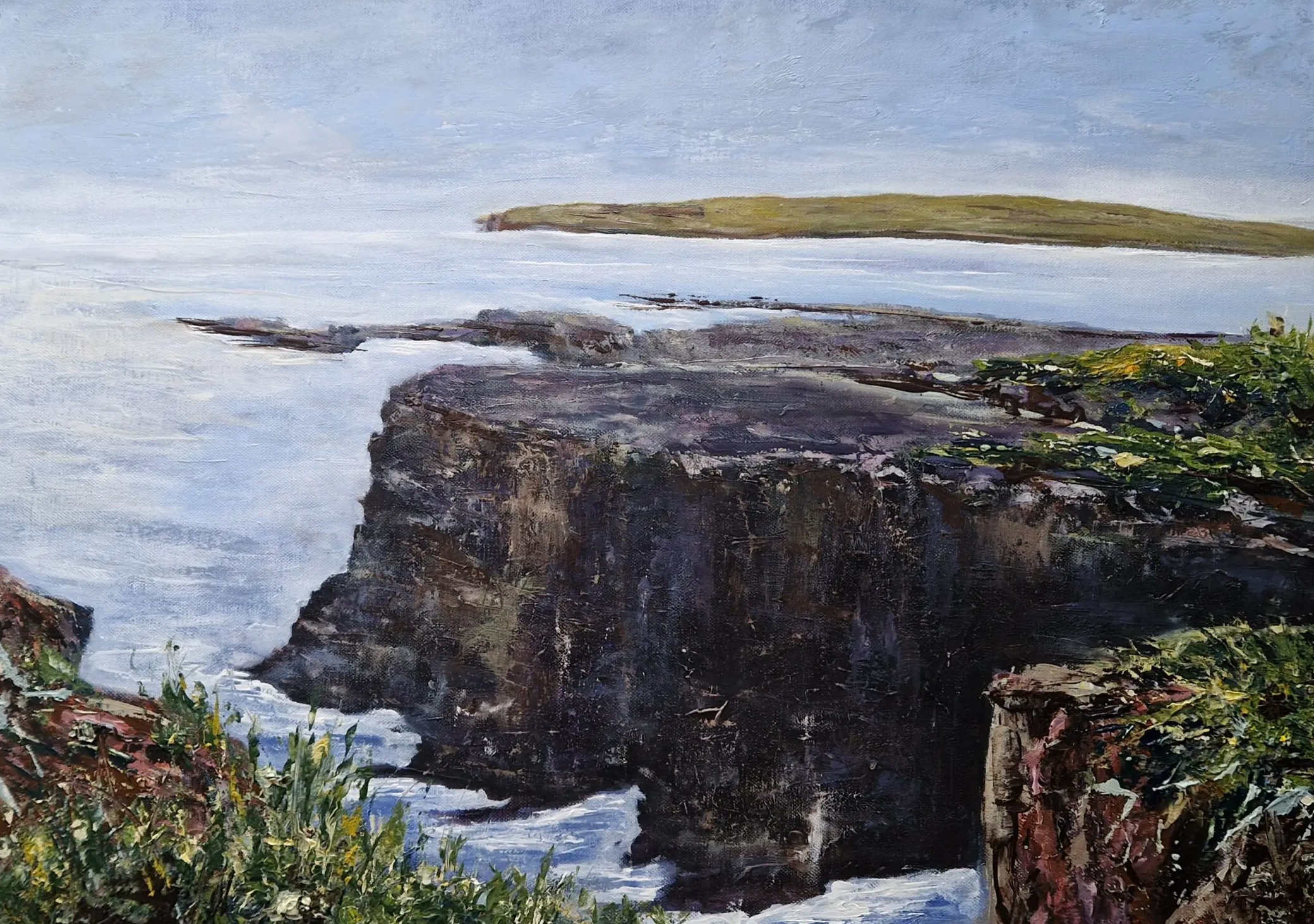 Landscape artwork by Pauline Dunleavy