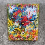 Broken Flowers Work #2 – Original Abstract Painting 50x60cm | Andrii Tuz
