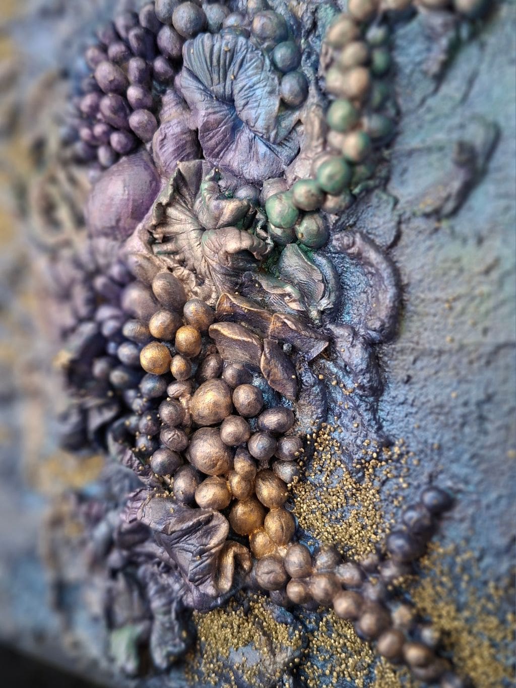 Corals II- Mixed Media Coral Artwork | Ocean‑Inspired Wall Art - Image 2