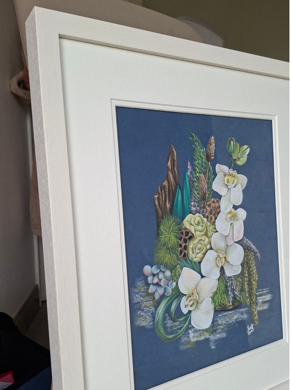 Florist's Diary 1 - Soft Pastel Floral Artwork – Original Botanical Painting (Copy) - Image 5