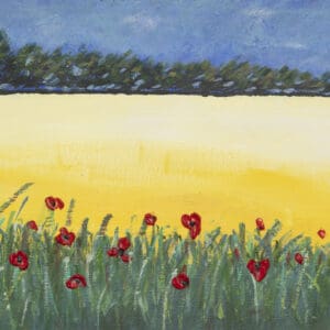 Wheatfield Poppies