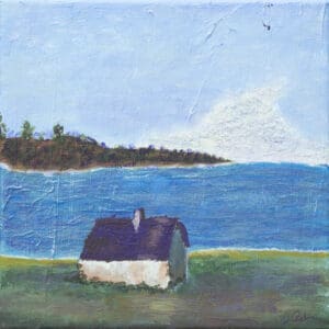 Kerry Seaside Cottage Fine Art Print