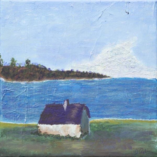 Kerry Seaside Cottage Fine Art Print