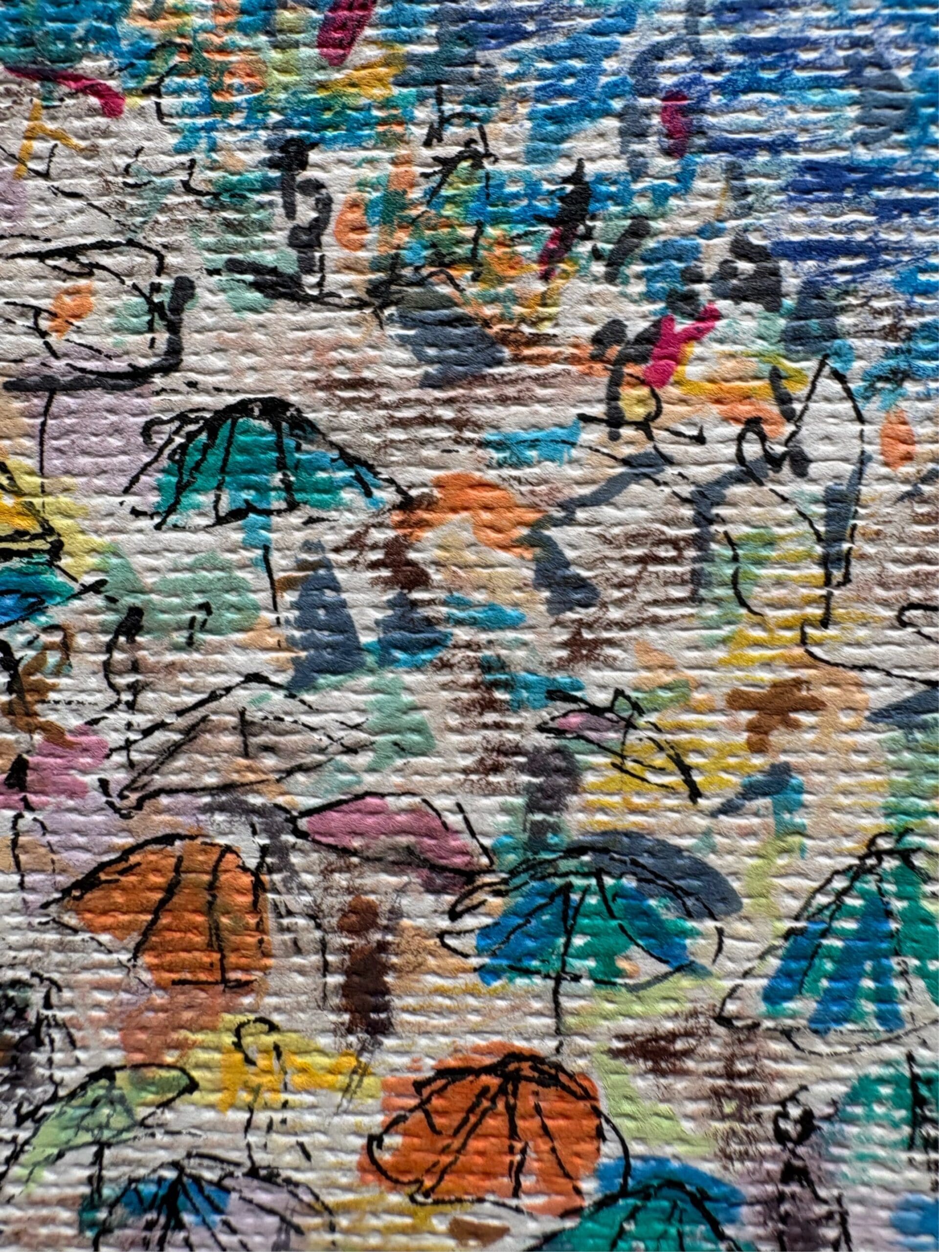 Original Irish Drawing - Irish Art Abstract - High Summer A4 - Image 6