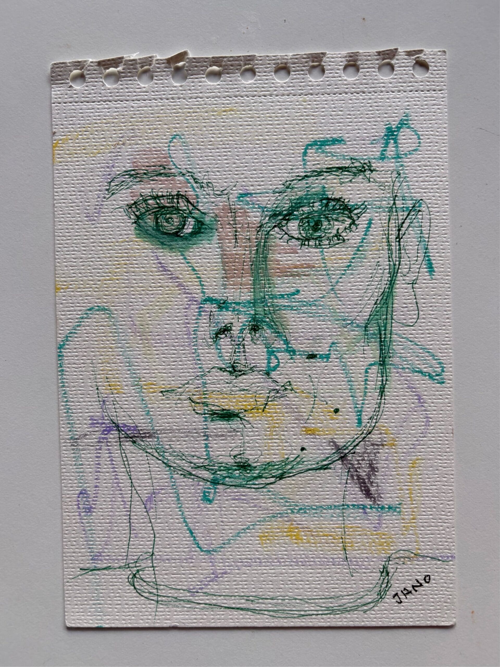 Original Irish Drawing - Irish Art - Sinead O’Connor Rebellion A4 Mounted - Image 4
