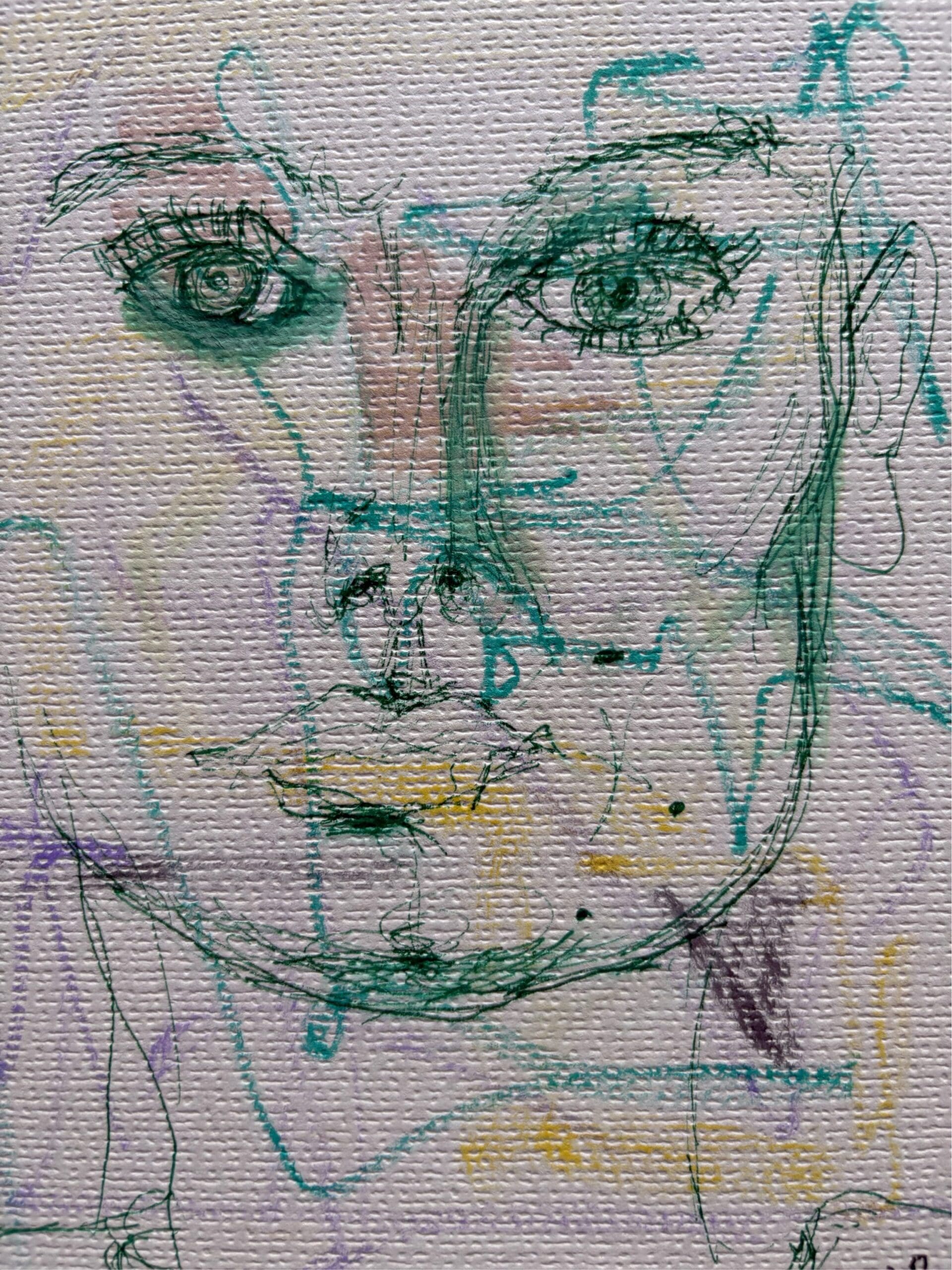 Original Irish Drawing - Irish Art - Sinead O’Connor Rebellion A4 Mounted - Image 5