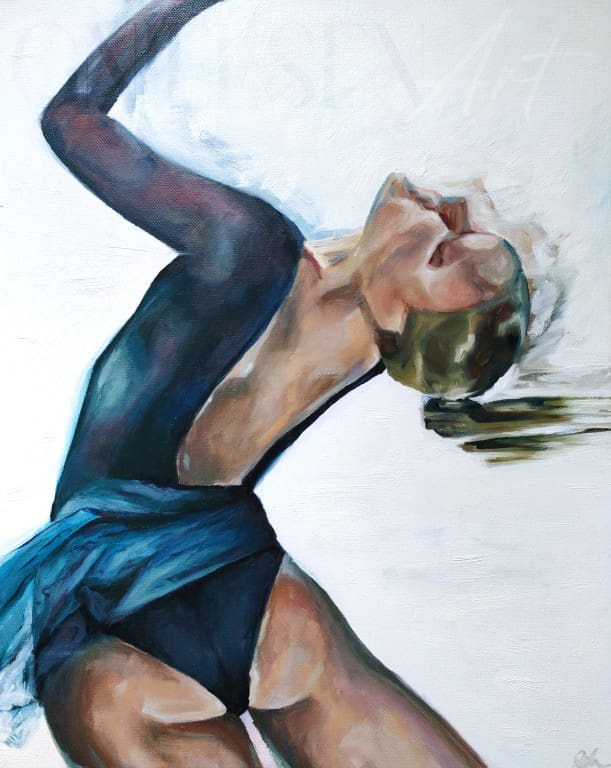 Layback Spin in Blue Part 2 - Image 7