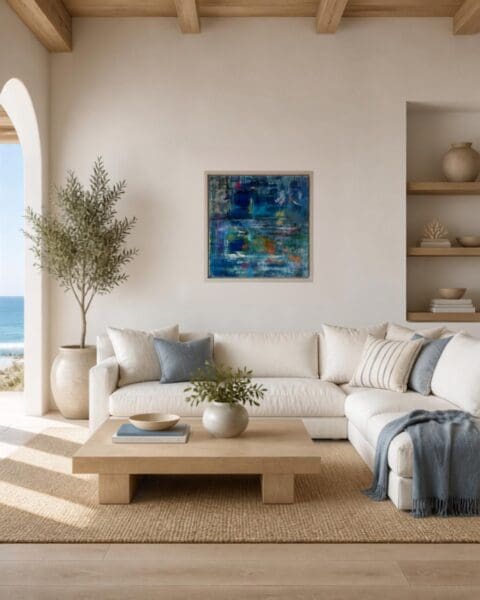 Sea Escape No. 7 (66cm) Framed