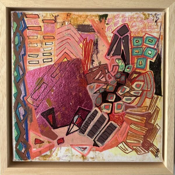 The Cabin (23cm) Framed