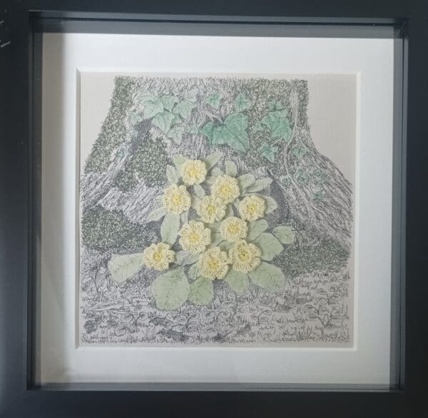 Primroses at the Foot of the Trees