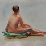 Seated Figure, Back