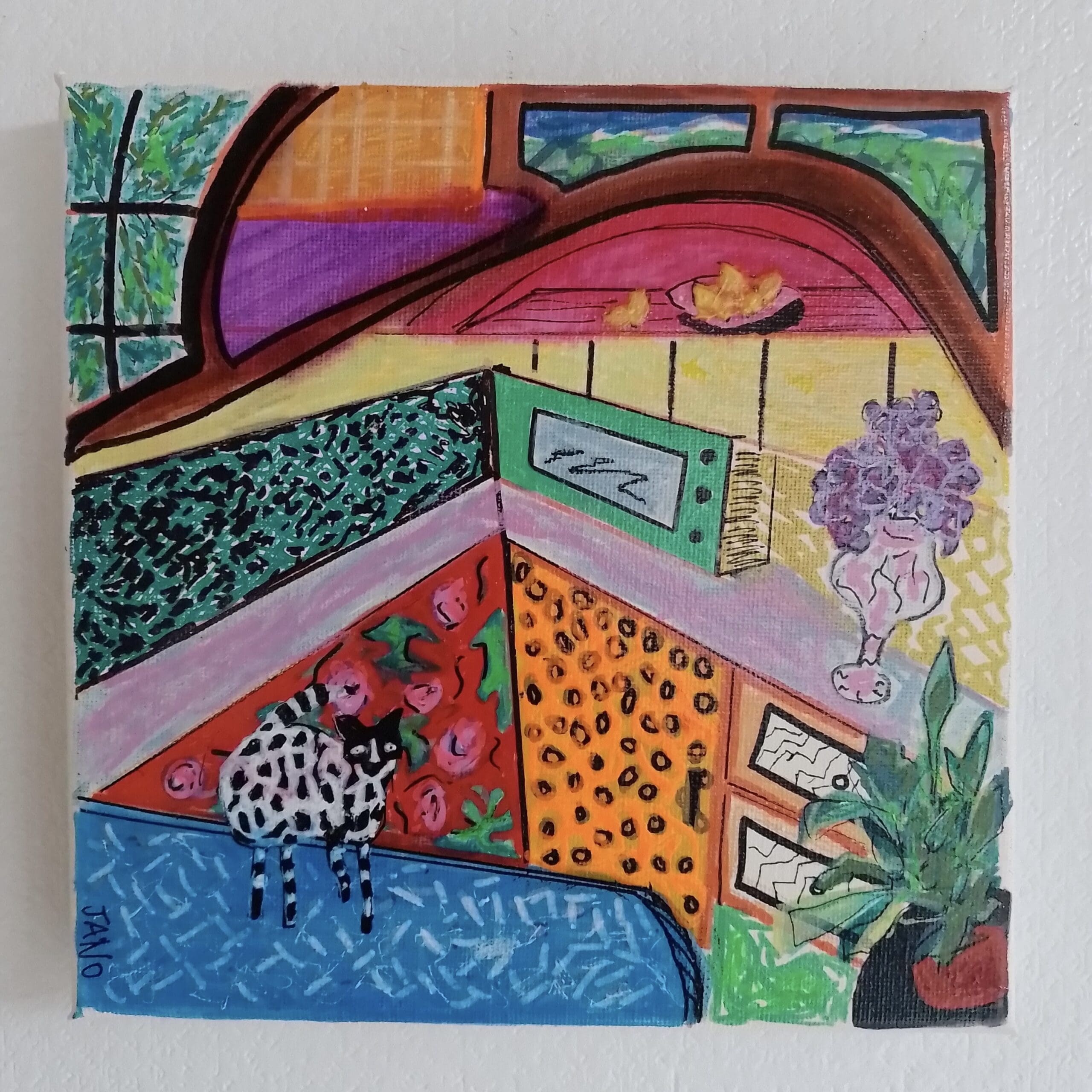 The Cat’s on The Counter (20cm) Contemporary Cat Aesthetic - Image 6