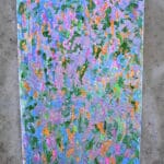 Broken Flowers Work #30 – Large Original Abstract Painting 50x90cm | Andrii Tuz