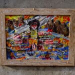 Torn Off #1 – Original Paper Collage by Andrii Tuz, Ireland