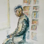 Portraits of the artists- Samuel Beckett