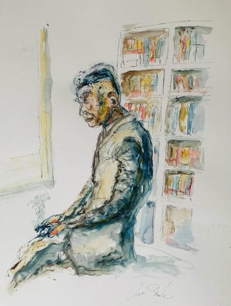 Portraits of the artists- Samuel Beckett