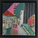 Dun Laoghaire at Christmas (23 cm) Contemporary Dublin Aesthetic