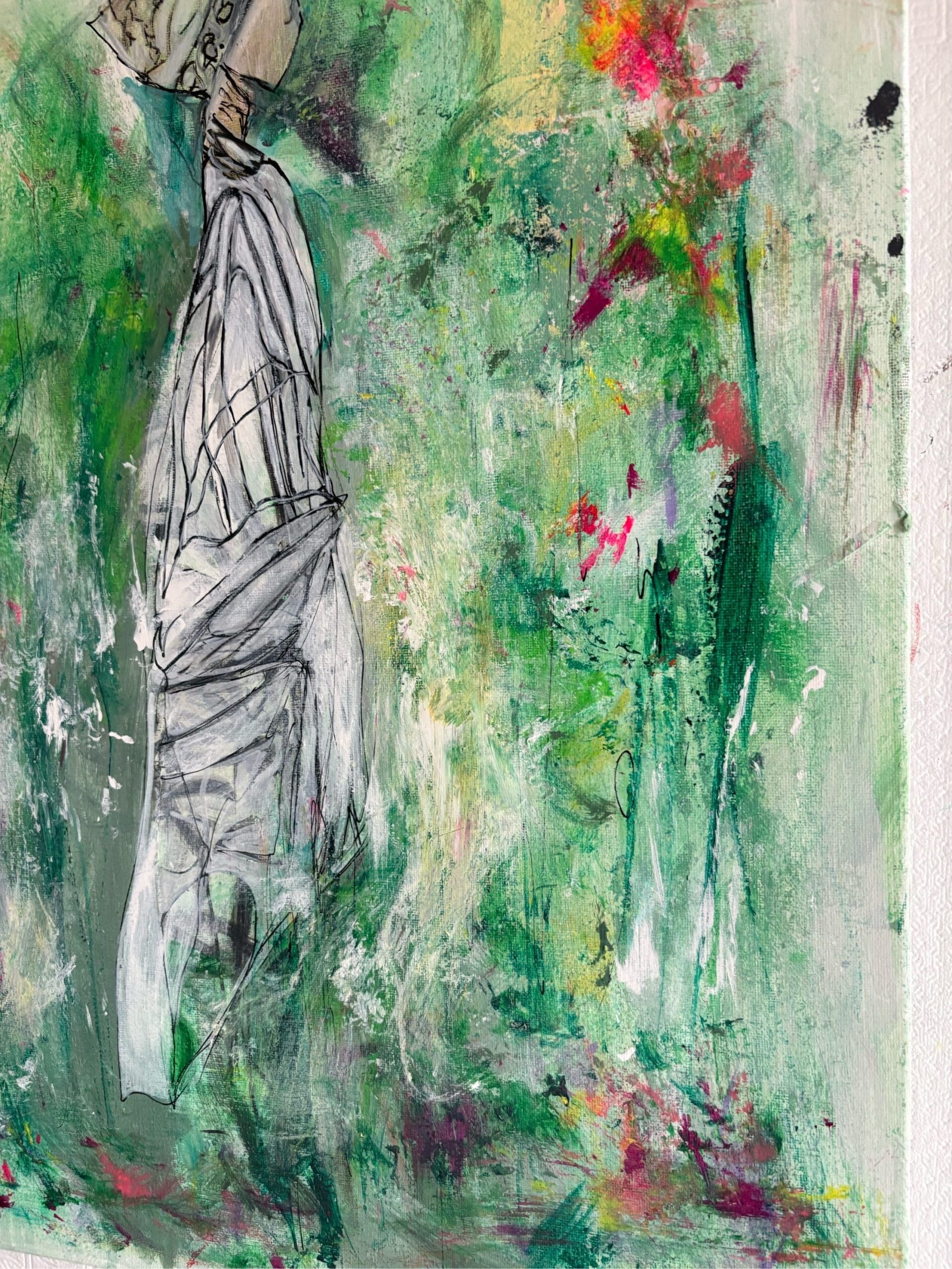 Cloister Couture - Abstract Figurative Art Fashion Art - Image 2