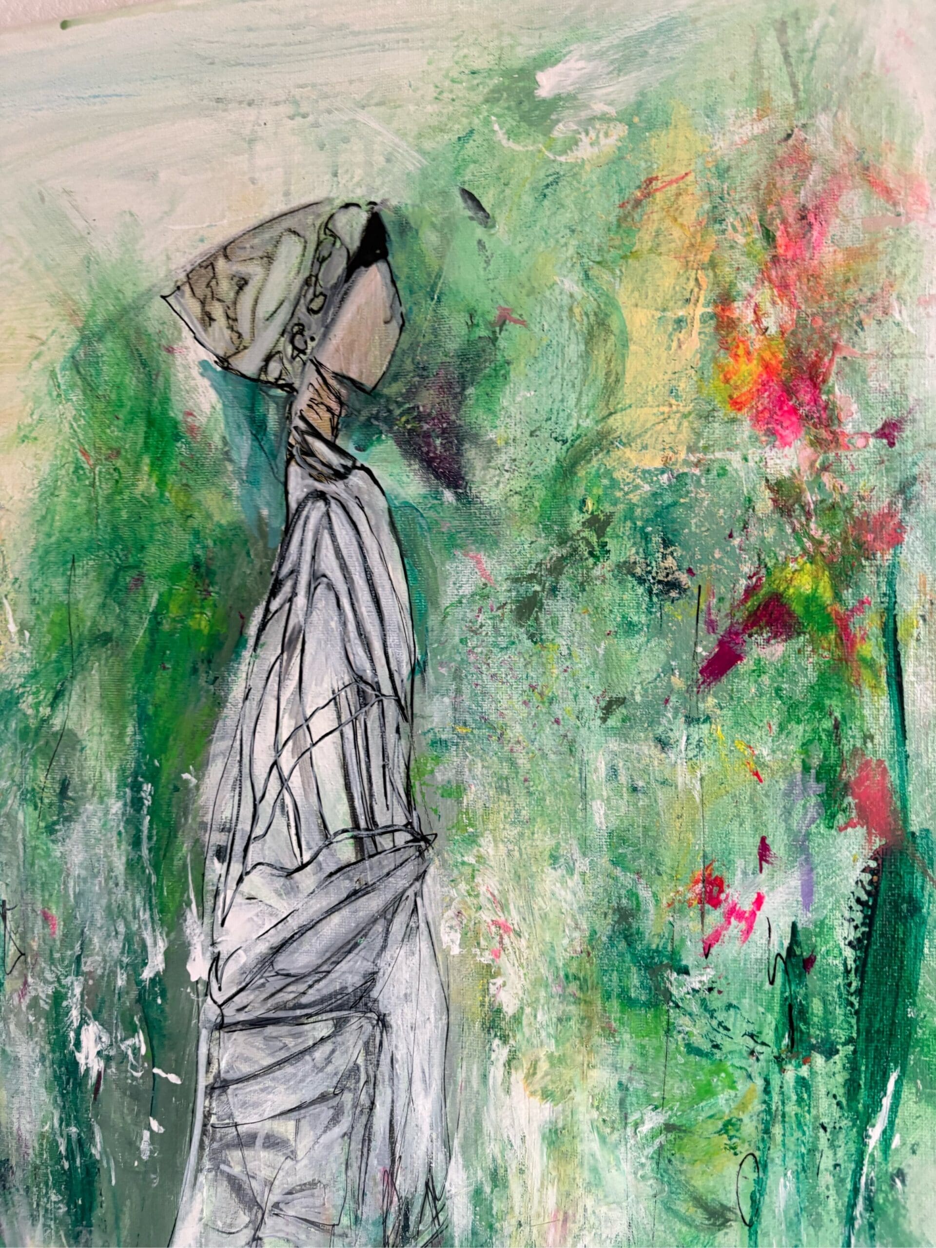 Cloister Couture - Abstract Figurative Art Fashion Art - Image 5