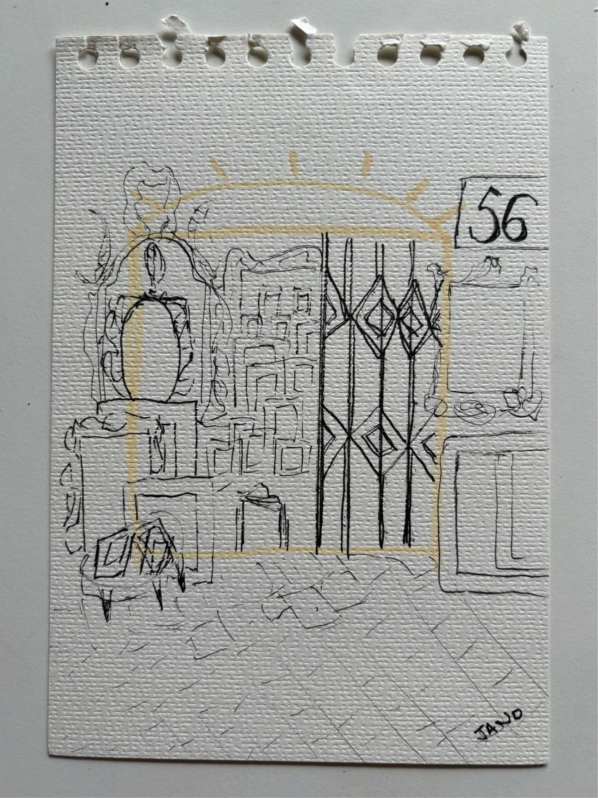 Original Irish Drawing - The Roman Layer - Roma Antiqua - Image 5