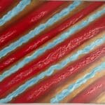 Crimson candy horror (76.2 x 50.8 cm)