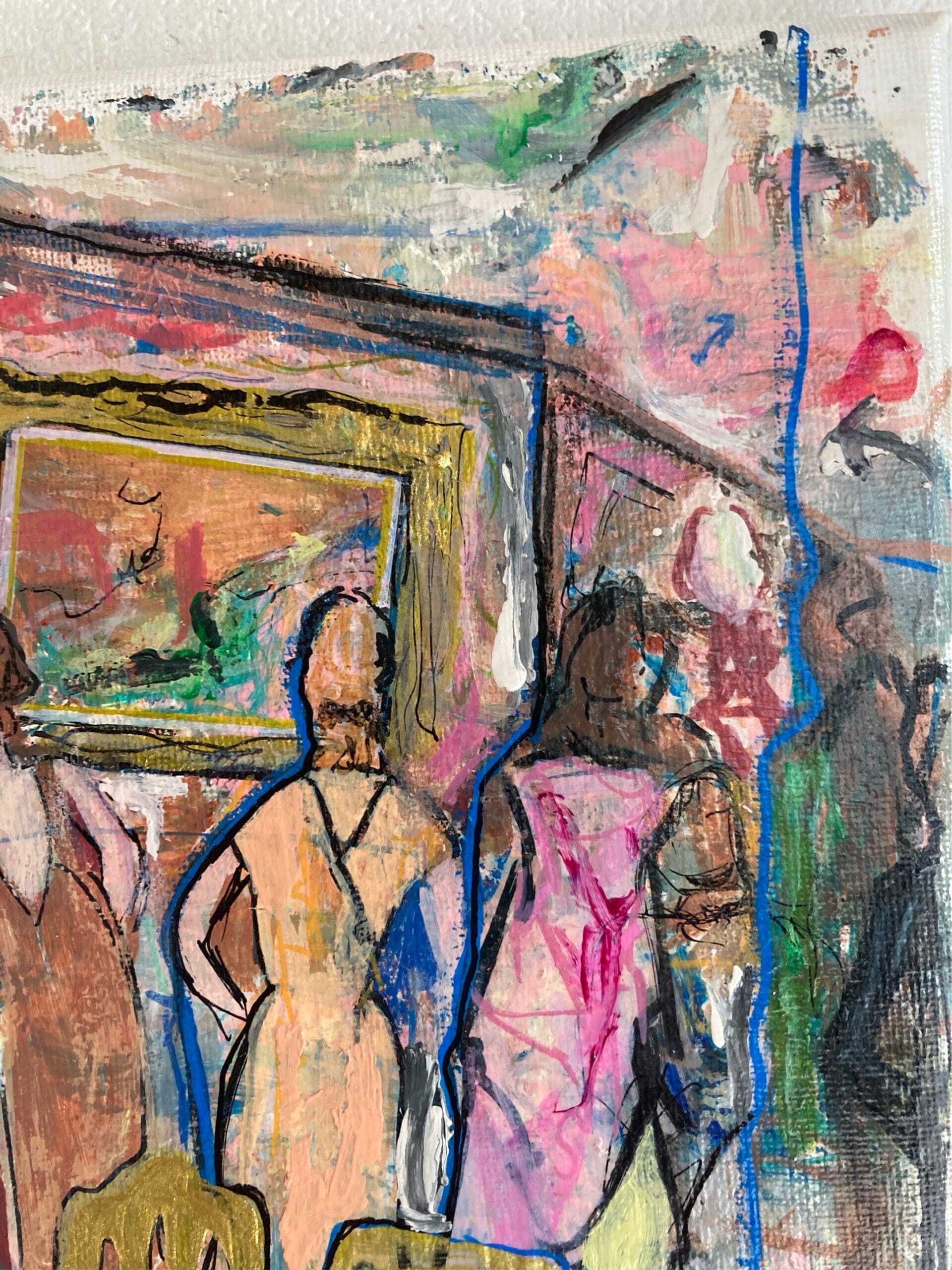 VIP Preview (20cm) Contemporary Art Show Aesthetic - Image 4