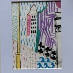Original Irish Drawing - The Dublin Layer - Rhythm Of The City