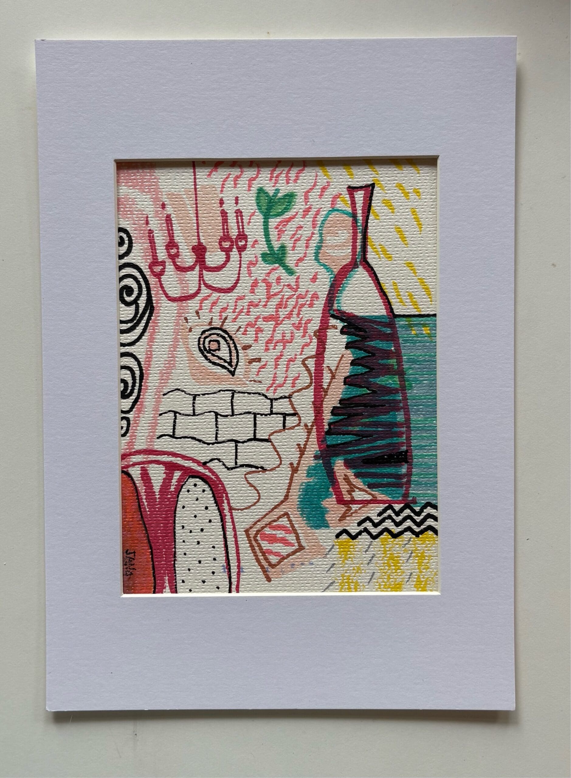 Original Irish Drawing - The Artist’s Layer - The Artist’s Companion - Image 2