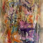 Spring Showers (42 cm) - contemporary Irish Abstract Art