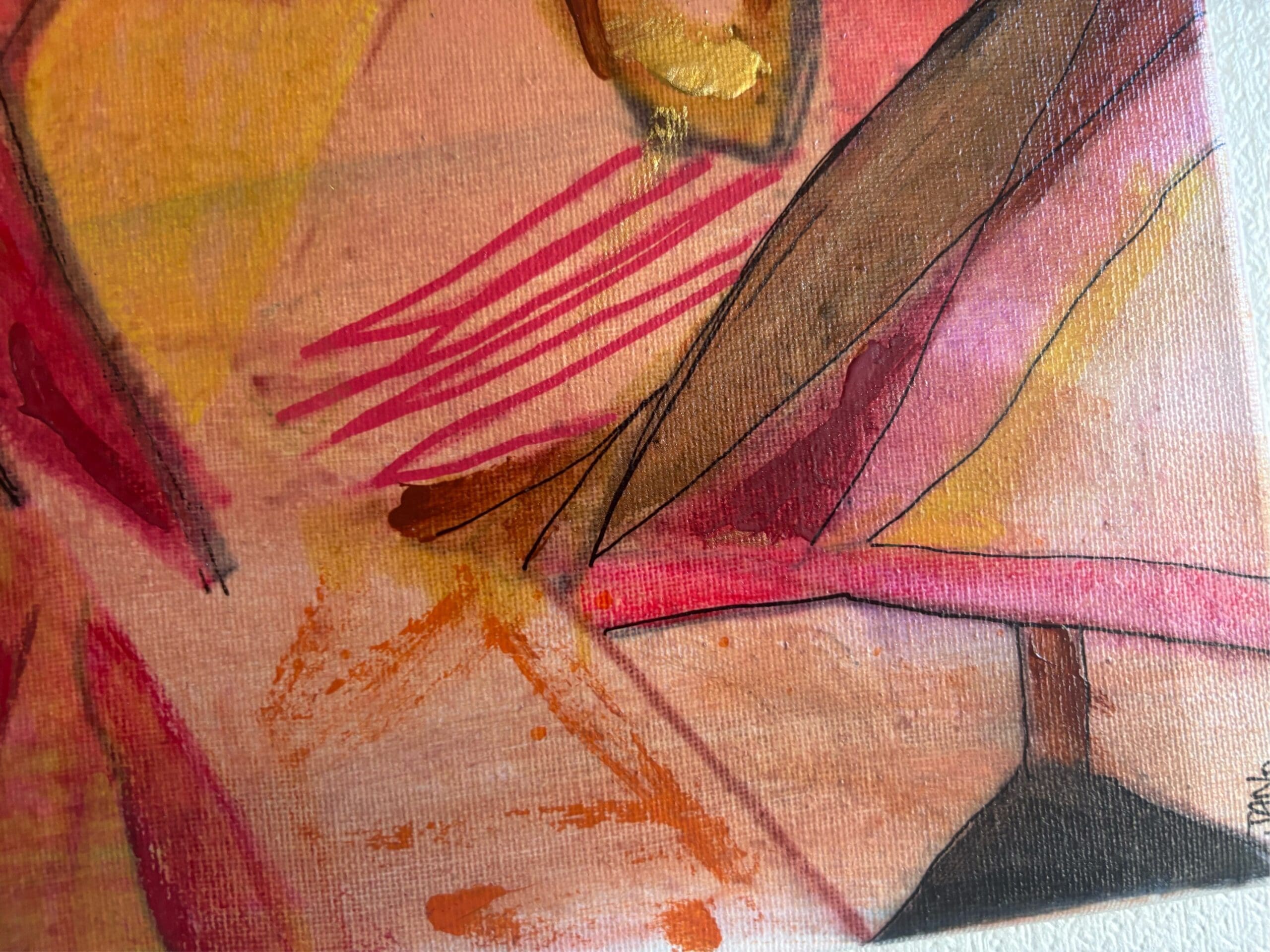 Fitting Room (40 cm) - Warm Aesthetic Fashion Art - Image 3