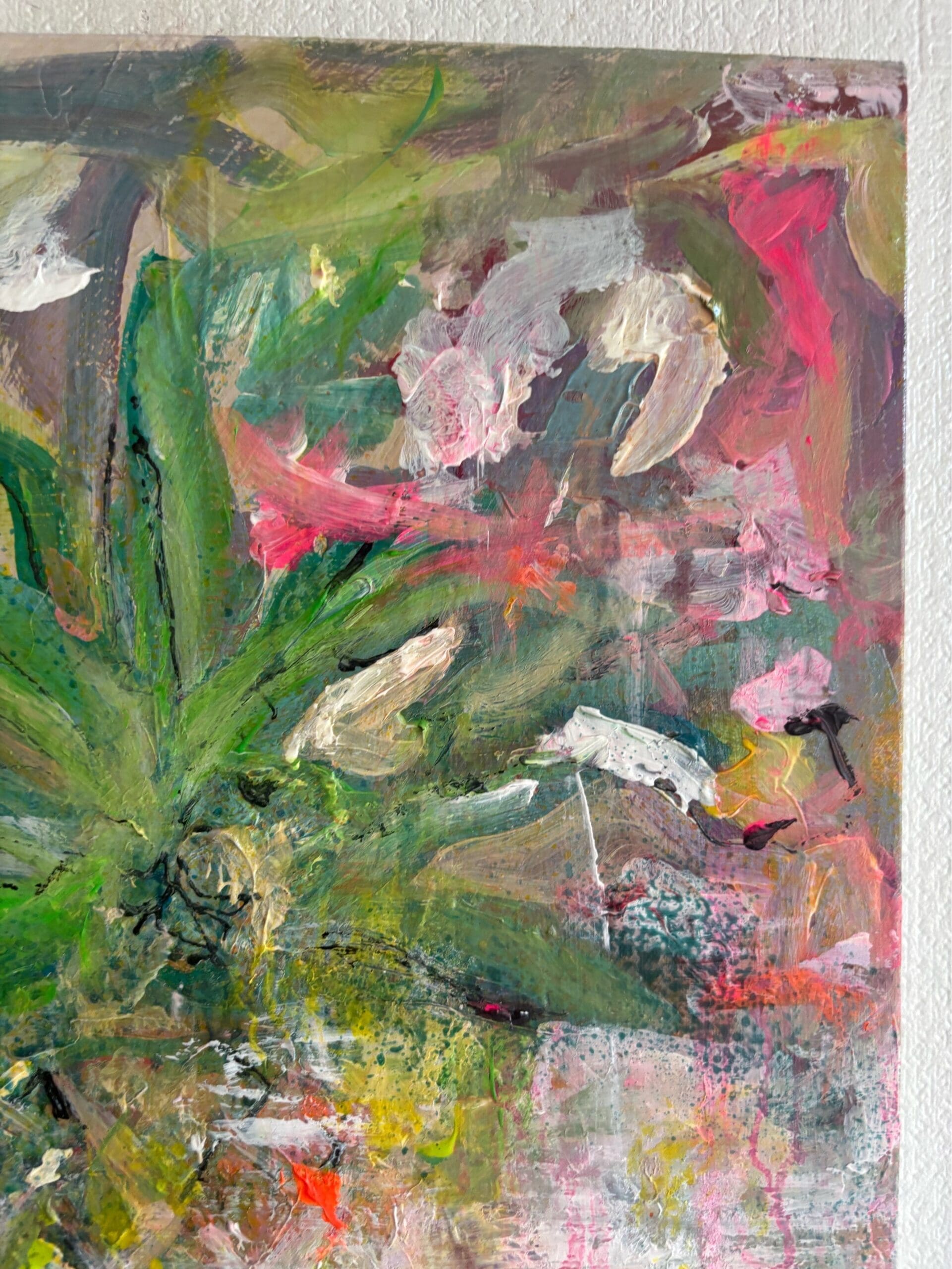 Ananas -Pineapple (42 cm) Contemporary Fruit Art Irish Abstract Art - Image 5
