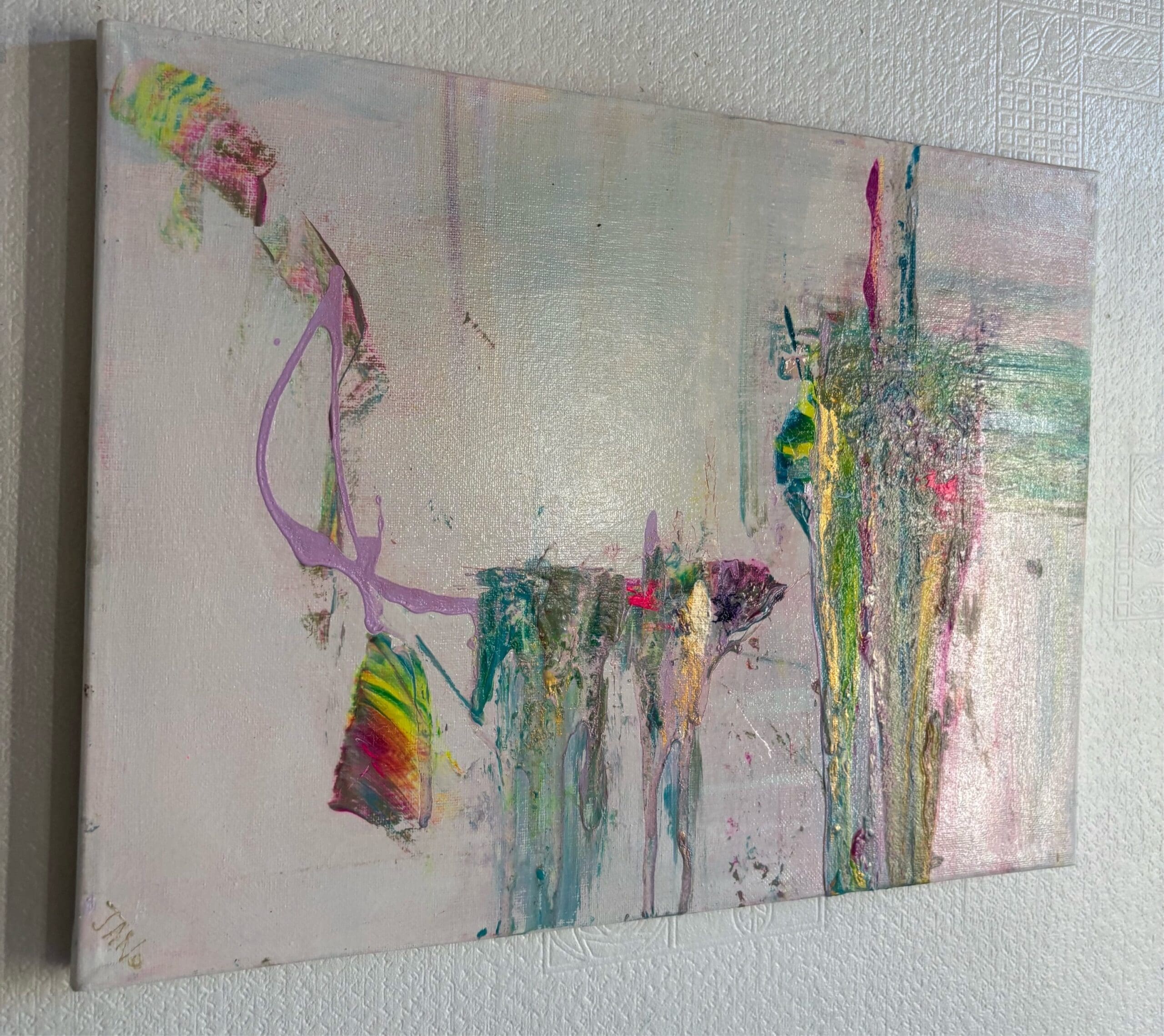 Rainbow Diet (40cm) - Contemporary Abstract Art - Image 4