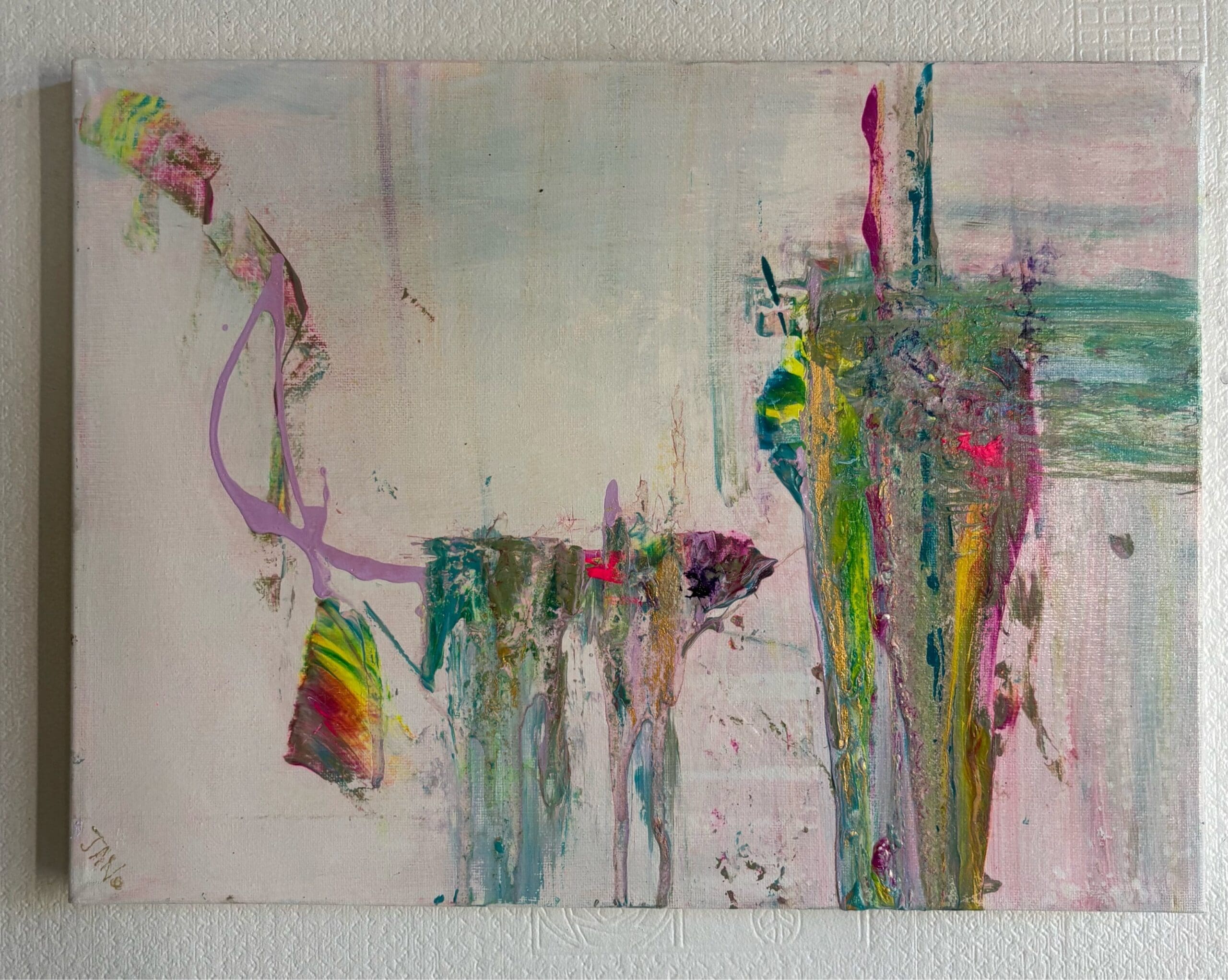Rainbow Diet (40cm) - Contemporary Abstract Art - Image 5